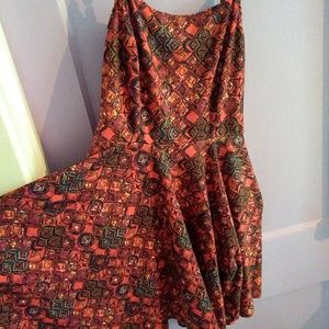 Forever 21 Open Back Skater Dress